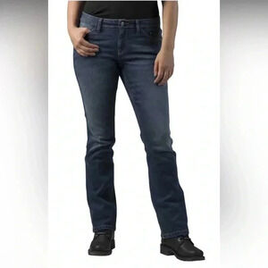 NWT Harley-DavidsonWomen's FXRG Armalith Denim Mid-Rise Jeans, Indigo 98268-19VW